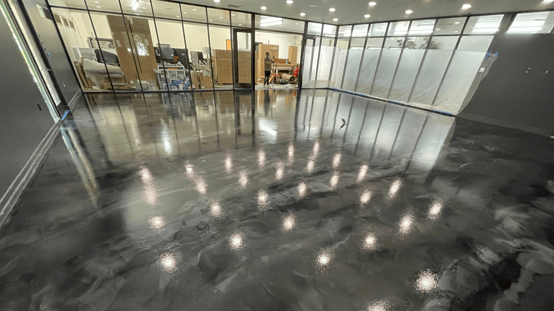 Metallic Epoxy Flooring